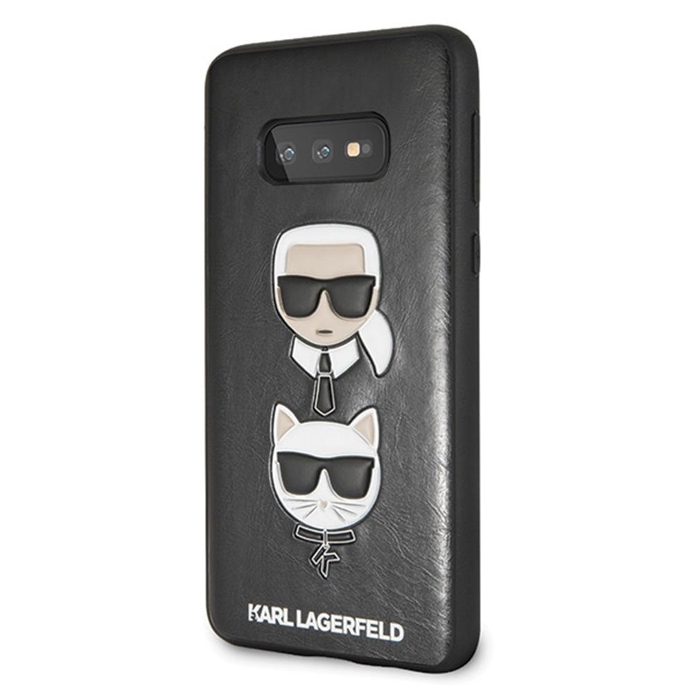Husa de protectie Karl Lagerfeld pentru Samsung Galaxy S10e, Piele ecologica, Negru