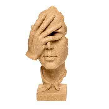 Statueta Inganduratul, realizata din rasina si pulbere de piatra, 31 cm Statueta Inganduratul, realizata din rasina si pulbere de piatra, 31 cm