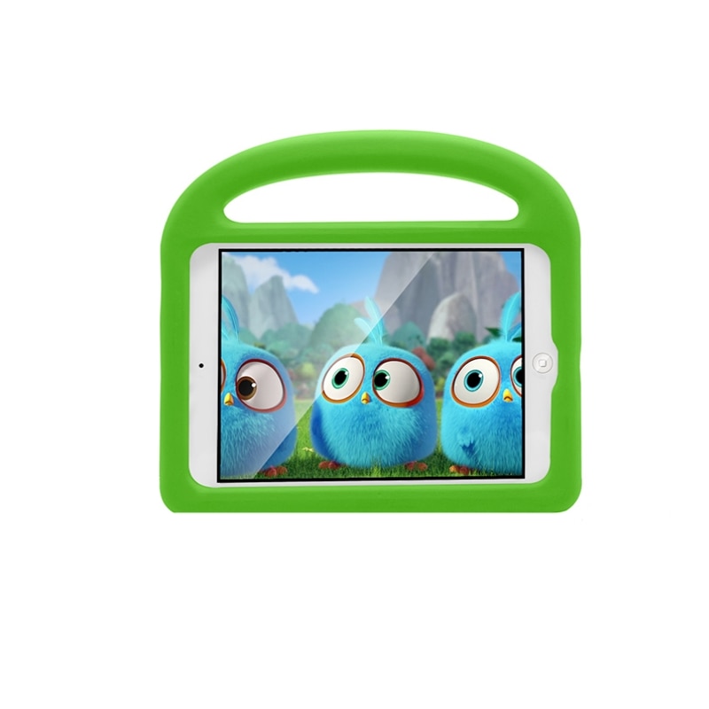 Husa protectie tableta IPAD 2/3/4, 9.7 inch pentru copii, Verde, BBL1018