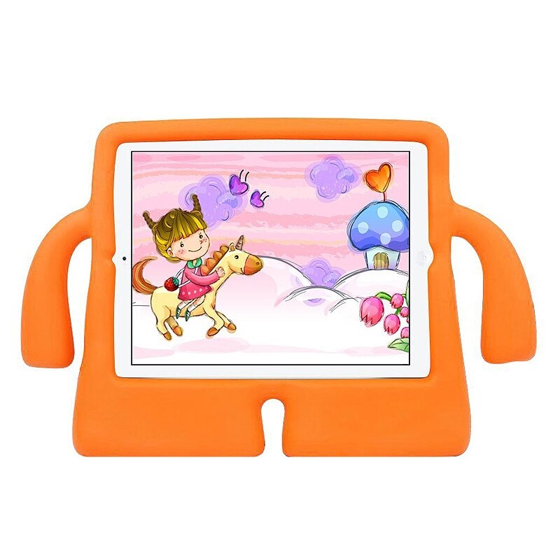 Husa spuma protectie tableta IPAD MINI 1/2/3/4 pentru copii, Portocaliu, BBL1020