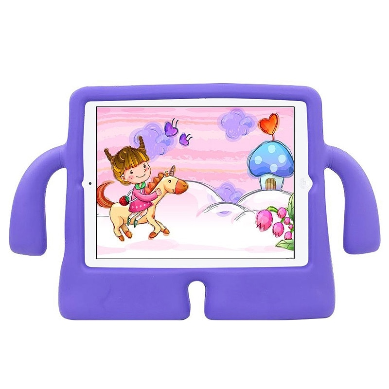 Husa spuma protectie tableta IPAD MINI 1/2/3/4 pentru copii, Mov, BBL1021