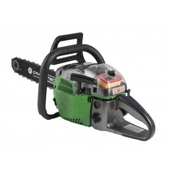 Drujba pe benzina, CRAFT TEC, Putere 5 CP, lame 40 cm + 45 cm, 2 lanturi, Motofierastrau benzina Drujba pe benzina, CRAFT TEC, Putere 5 CP, lame 40 cm + 45 cm, 2 lanturi, Motofierastrau benzina