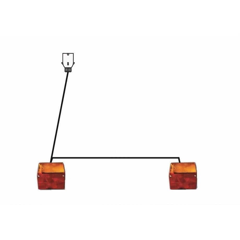 Kit lampi remorca (MD-002), cablu 10m, RLZ 01-02 Fristom