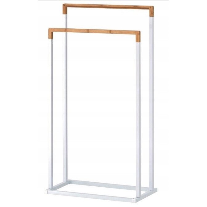 Suport prosoape Free Standing, design deosebit, 45x21 cm, Ego White