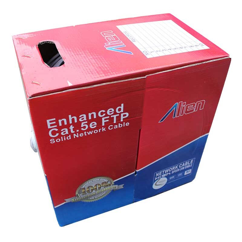 Cablu FTP Cat5e 0.5mm CCA rola 305m Alien