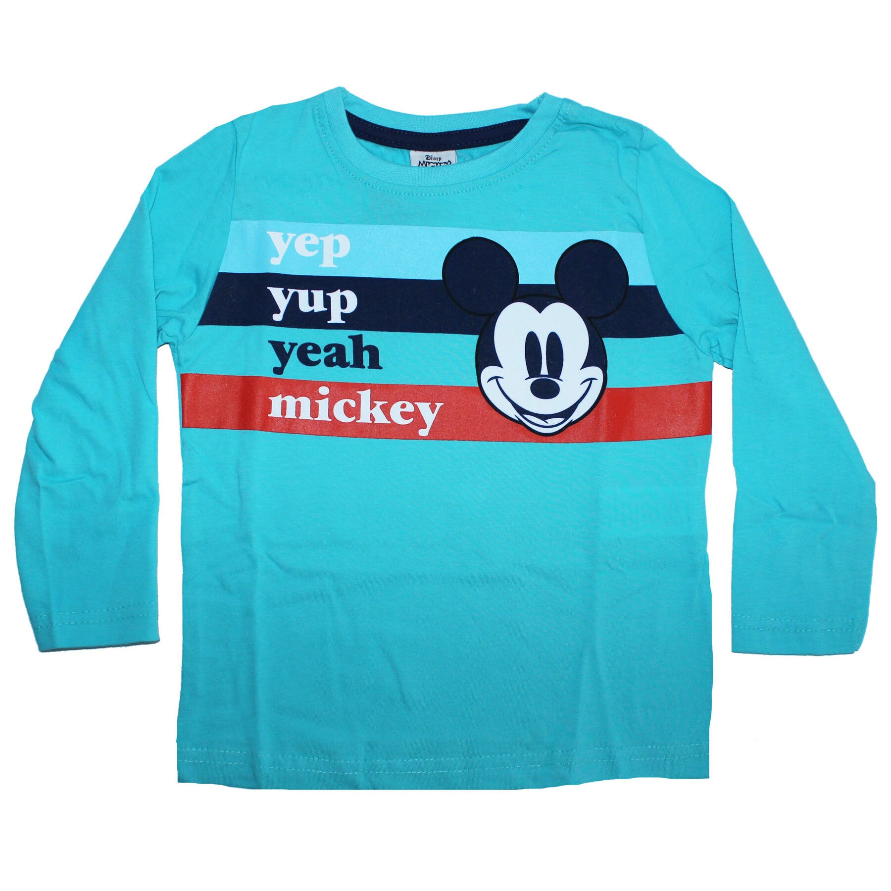 Bluza turcoaz, Yeah Mickey 116 cm
