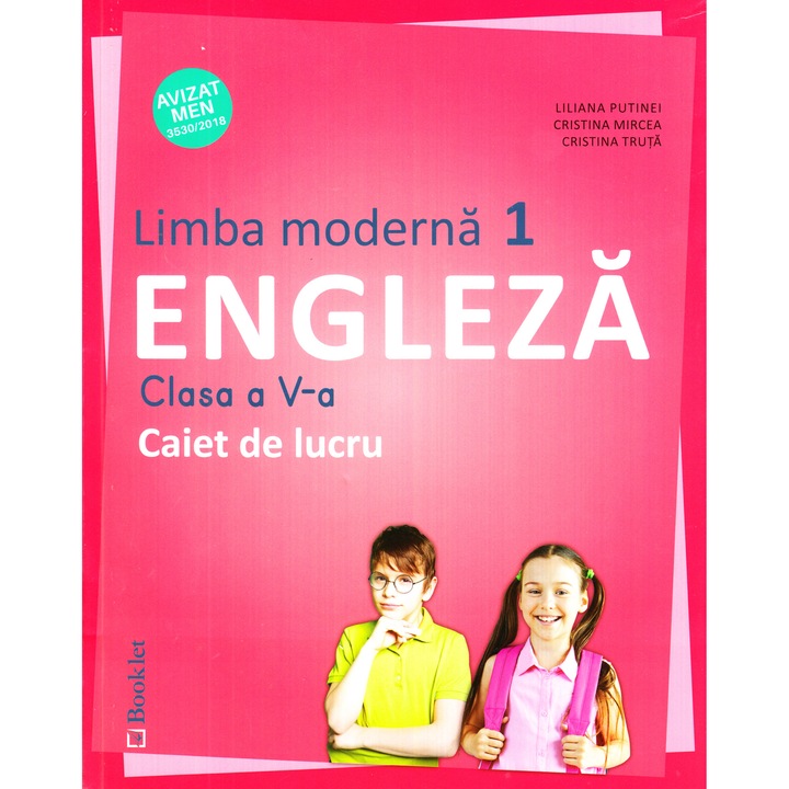 Limba Moderna 1. Engleza - Clasa 5 - Caiet De Lucru - Liliana Putinei, Cristina Mircea