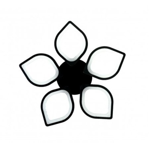 Plafoniera 9284-5 LED LUX 60 W, 4000 K, 220 V, PVC, Alb/Negru