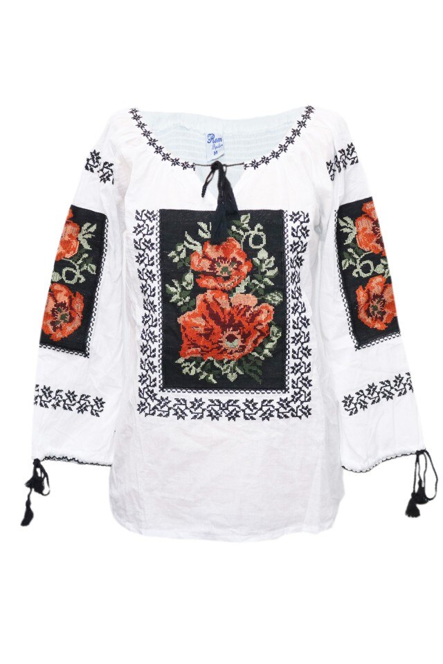 Bluza dama tip ie, traditionala, dae4157, XL INTL