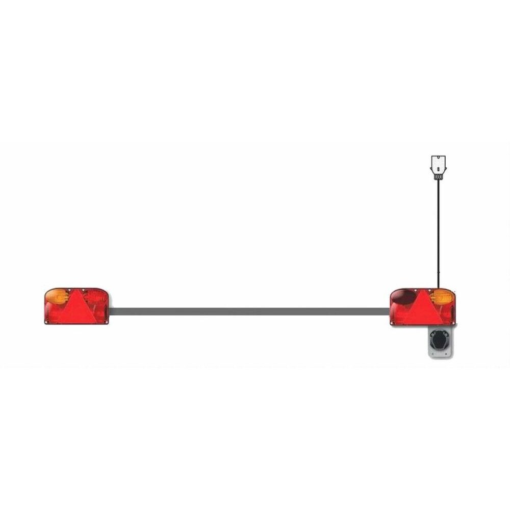 Kit lampi remorca (FT-088). cu bara, cablu 10m, RLB03-01 Fristom
