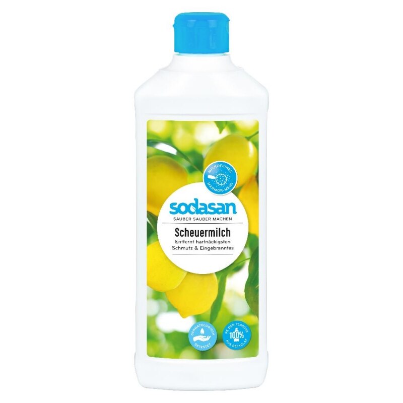 Crema abraziva ecologica pentru curatat suprafete 500ml Sodasan