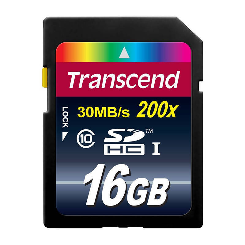 Card Transcend SDHC 16GB Clasa 10 200x - eMAG.ro