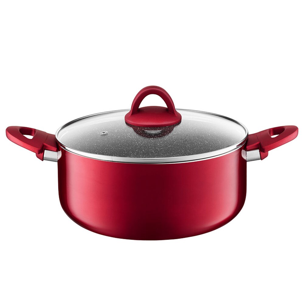 Oala cu capac Ambition Qualum Jasper, inductie, 24 cm, 4 L