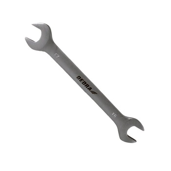 Cheie fixa CrV 20 x 22 mm pe agatator de plastic Cheie fixa CrV 20 x 22 mm pe agatator de plastic