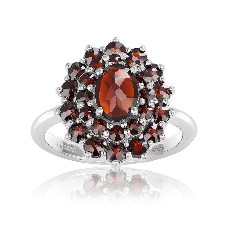 Inel Fantazzia Argint 925 Granate, 53 RPRG5400