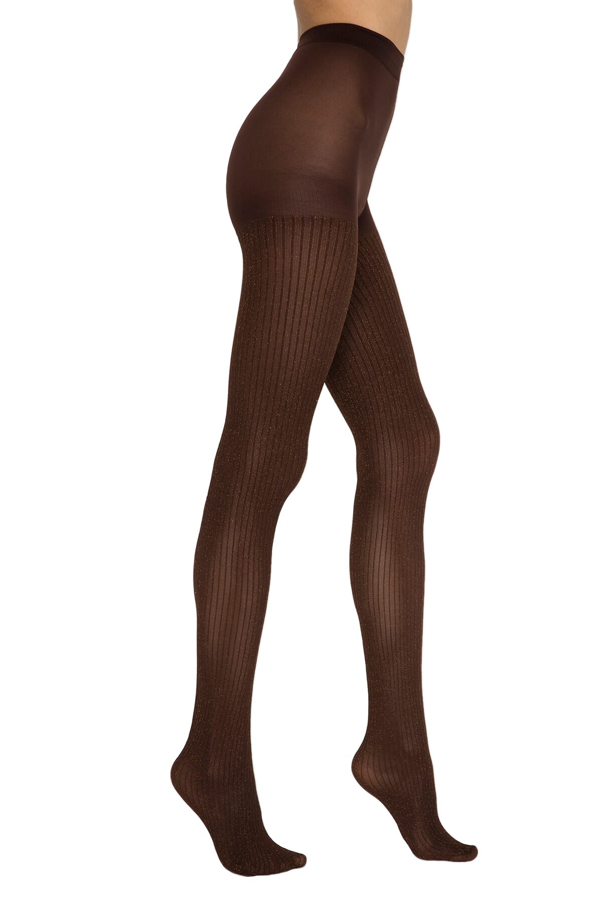 Dres Dama, Penti, Shiny Rib 70D, Bitter