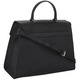 Geanta de dama office Cromia din piele naturala saffiano 1404312 neagra