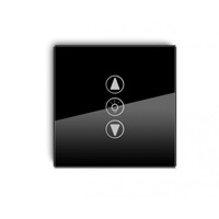 Intrerupator touch inteligent WiFi cu variator de tensiune din sticla compatibil Google Home si Alexa Multicolor