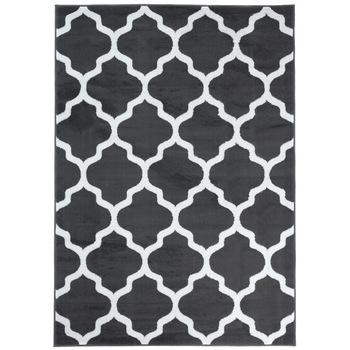 Covor Luxury Modern Short Pile Chemex K082B gri 160x220 Covor Luxury Modern Short Pile Chemex K082B gri 160x220