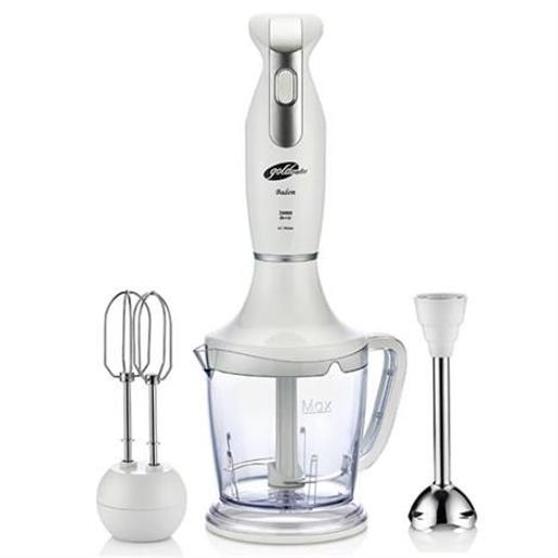 Blender de mana 3in1, Badem, Alb, 500W, GM-7234