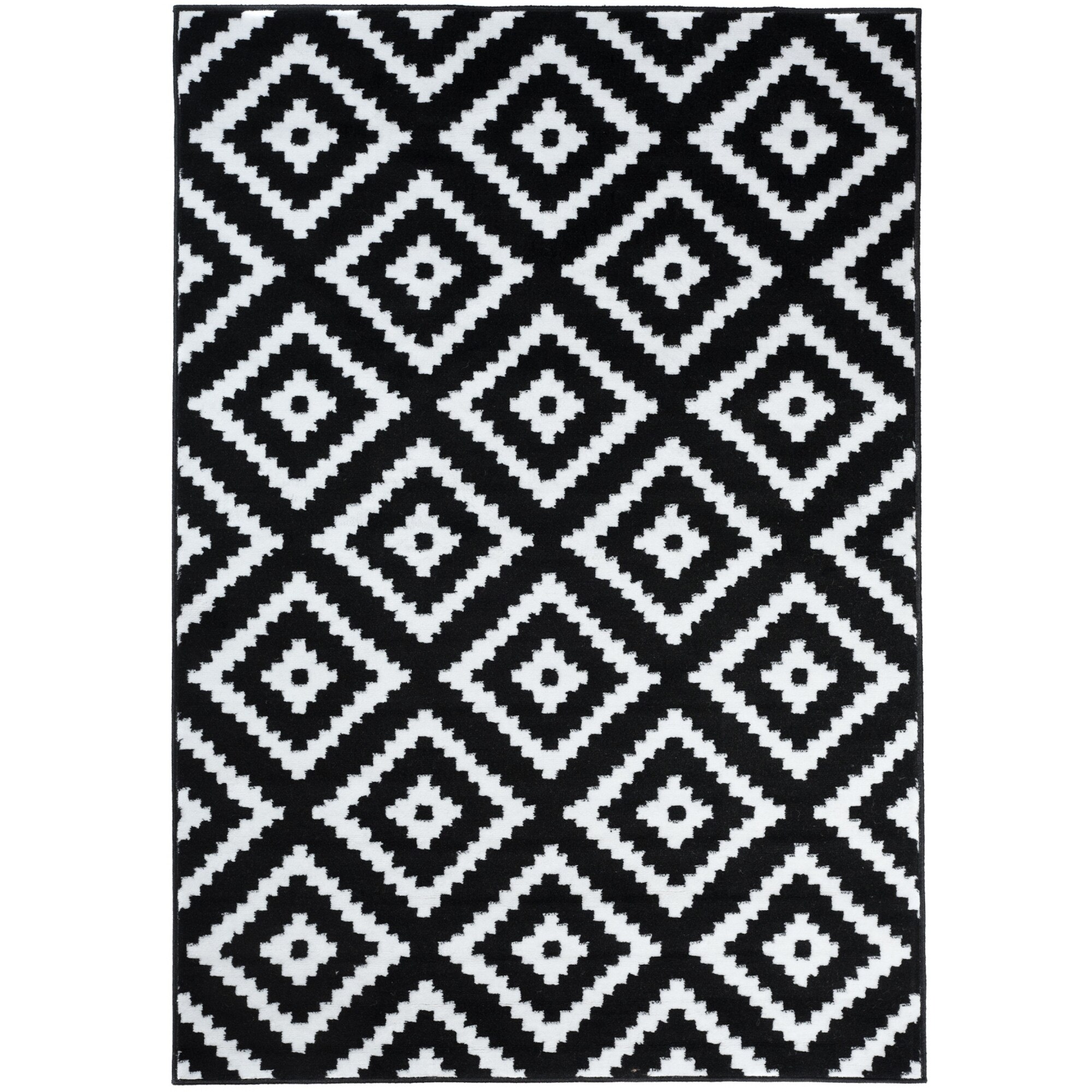 Covor Luxury Modern Short Pile Chemex L885D negru 250x300