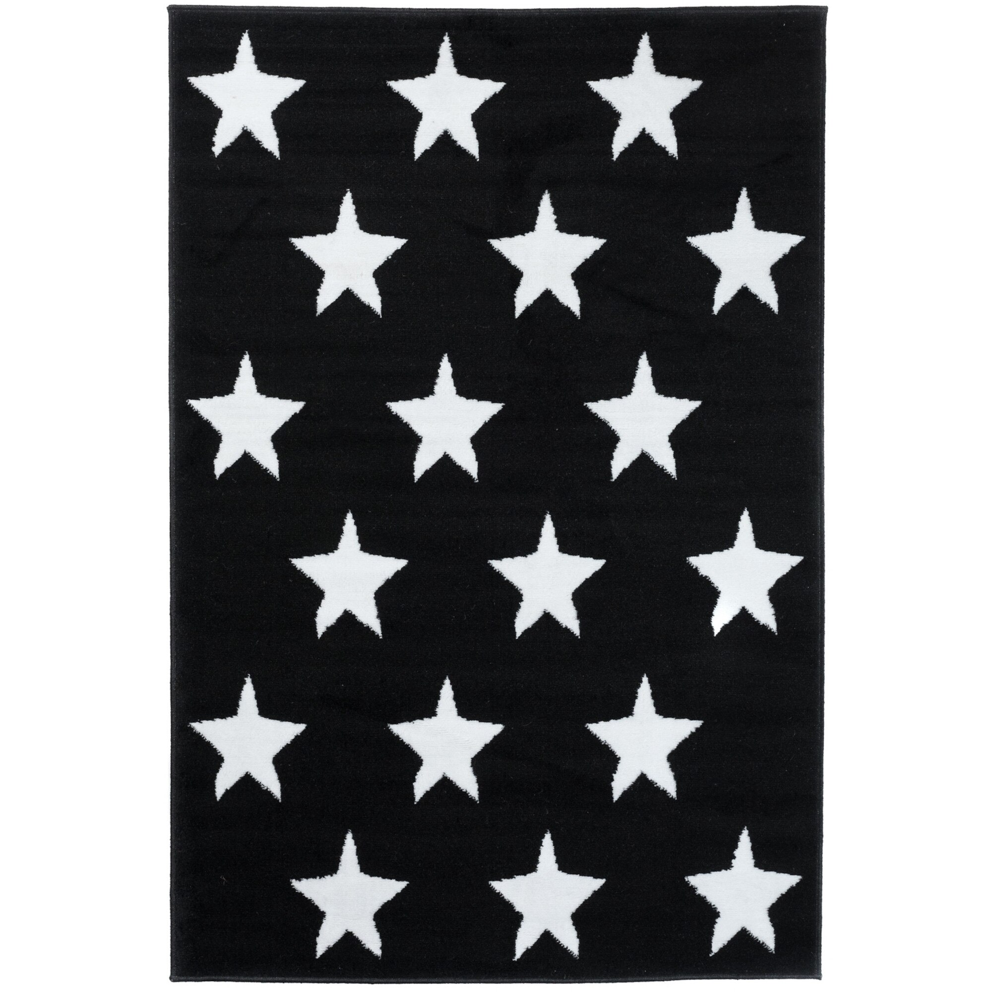 Covor Luxury Modern Short Pile Chemex L896B negru 250x350