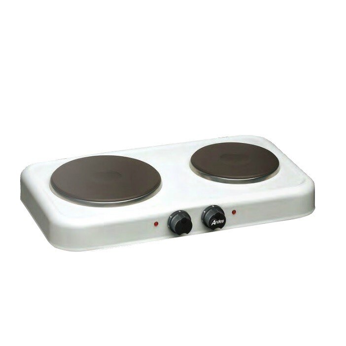 Plita electrica Ardes, AR016BTS, 2500 W, Alb