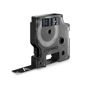 Etichete industriale, DYMO 1978365 LabelManager Durable, 12mm x 3m, alb/negru, 1978365 Etichete industriale, DYMO 1978365 LabelManager Durable, 12mm x 3m, alb/negru, 1978365