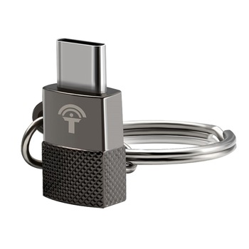 Breloc chei adaptor Micro USB la Type - C OTG, Rocketek Profesional, pentru tablete si telefoane mobile, negru Breloc chei adaptor Micro USB la Type - C OTG, Rocketek Profesional, pentru tablete si telefoane mobile, negru