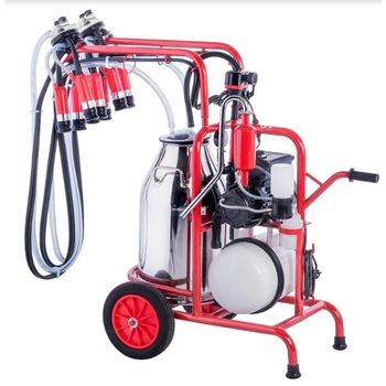 Aparat de muls cu 2 posturi cu ungere si cu pulsator electronic pentru vaci, Kurtsan Aparat de muls cu 2 posturi cu ungere si cu pulsator electronic pentru vaci, Kurtsan