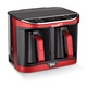Aparat preparare cafea turceasca Fakir Kaave Dual Pro, 1470 W, Control digital, 2.3L, Luminasense Technology, Rosu