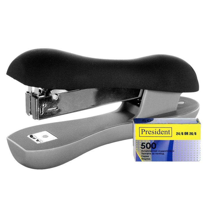 Черен телбод със скоби № 26/6