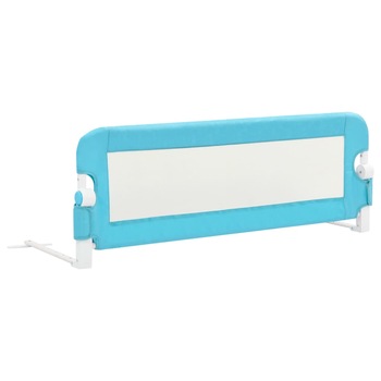 Bariera de protectie pat copii, vidaXL, Tesatura, 120 x 42 cm, Albastru Bariera de protectie pat copii, vidaXL, Tesatura, 120 x 42 cm, Albastru