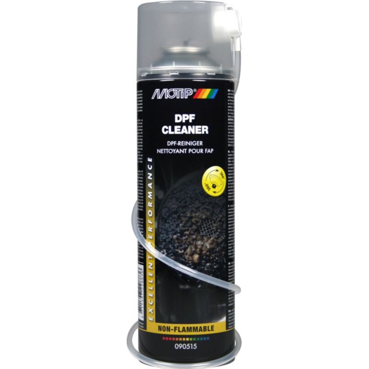 Spray pentru curatarea filtrului de particule Motip DPF Cleaner, 500ml
