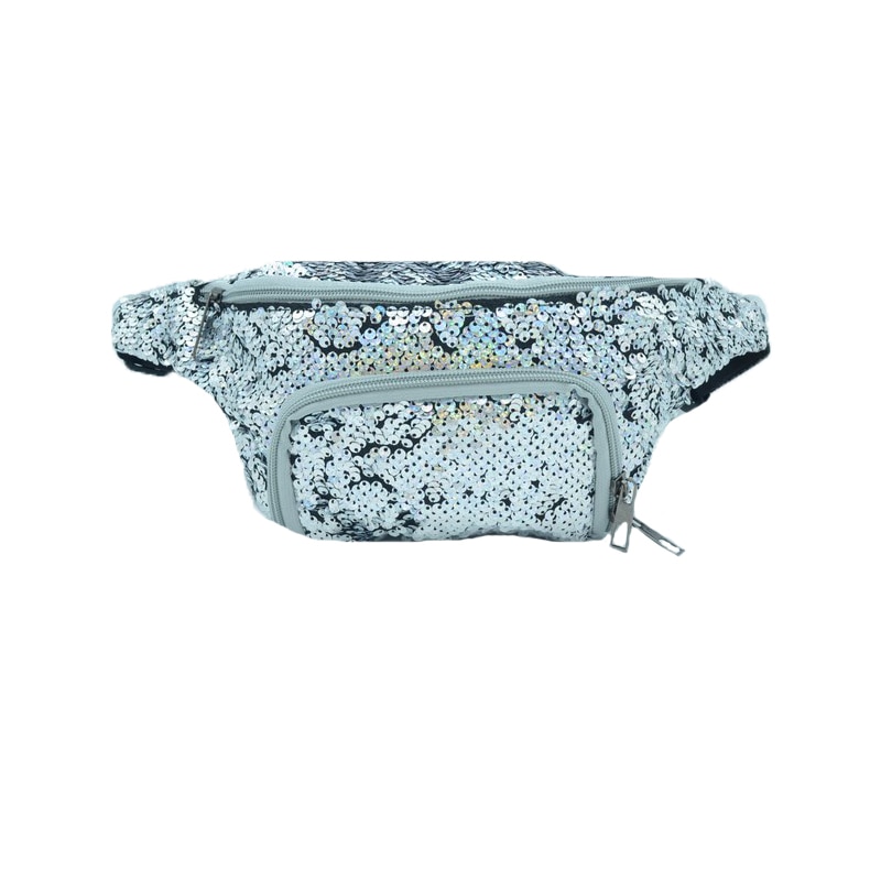 Borseta dama pentru talie NN 198AR, Argitiu