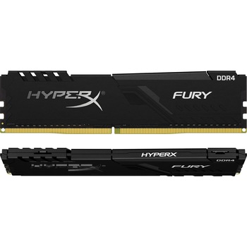 Memorie HyperX Fury Black 16GB (2x8GB), DDR4, 3000MHz, CL15, 1.35V Memorie HyperX Fury Black 16GB (2x8GB), DDR4, 3000MHz, CL15, 1.35V