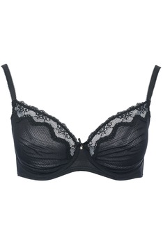 Sutien confortabil, Passion 1750, fara burete, Negru Sutien confortabil, Passion 1750, fara burete, Negru