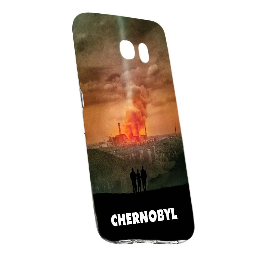 Husa de protectie Chernobyl pentru Samsung Galaxy S7 Edge, rezistenta la uzura, anti-alunecare, din silicon Premium, 273