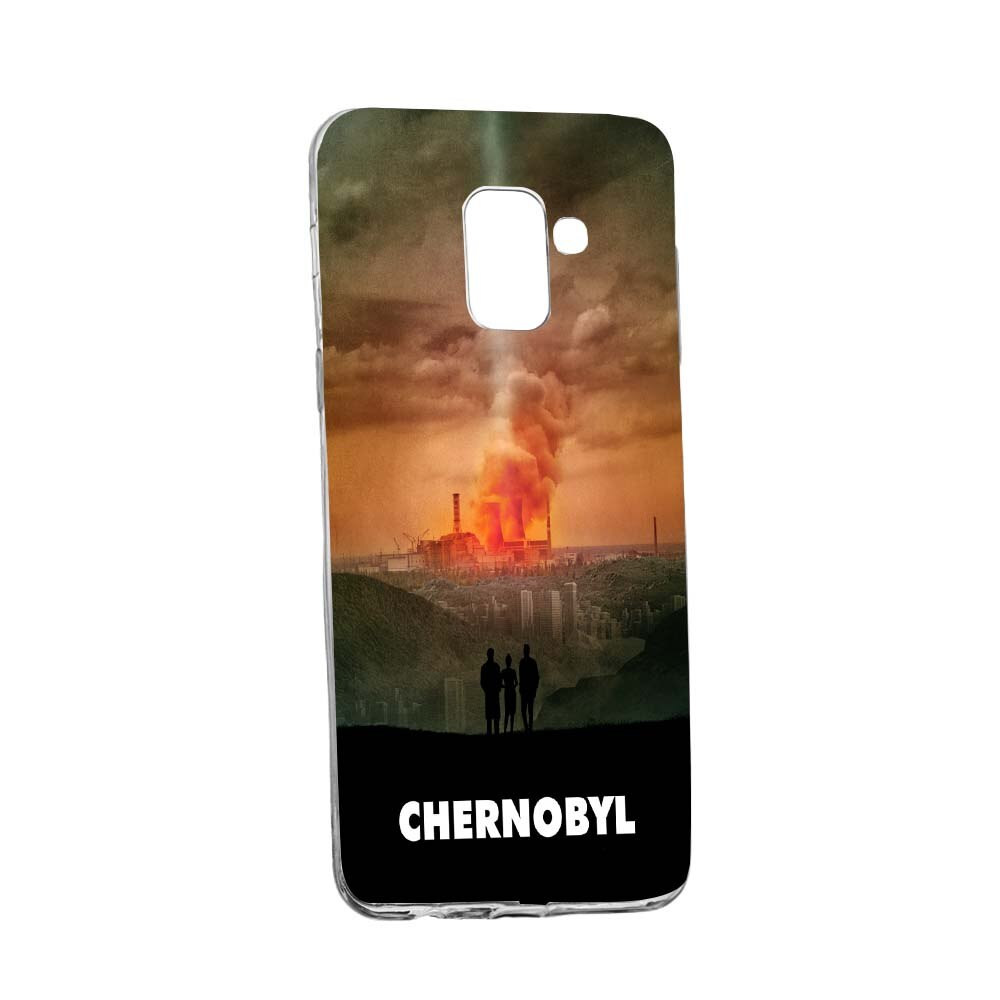 Husa de protectie Chernobyl pentru Samsung Galaxy J6 2018, rezistenta la uzura, anti-alunecare, din silicon Premium, 273