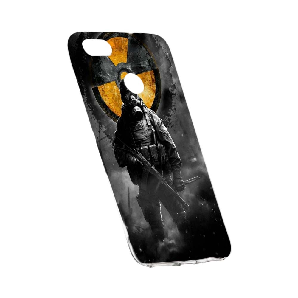 Husa de protectie Chernobyl pentru HTC Desire 12 Plus, rezistenta la uzura, anti-alunecare, din silicon Premium, 277