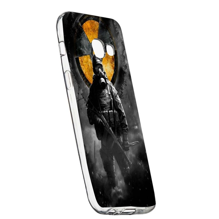 Husa de protectie Chernobyl pentru Samsung Galaxy J4 Plus 2018, rezistenta la uzura, anti-alunecare, din silicon Premium, 277