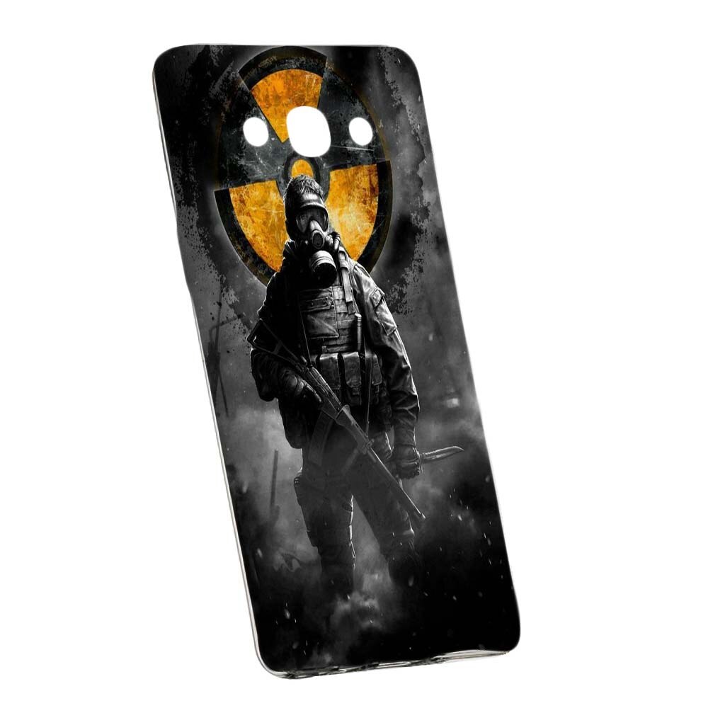 Husa de protectie Chernobyl pentru Samsung Galaxy J3 2016, rezistenta la uzura, anti-alunecare, din silicon Premium, 277