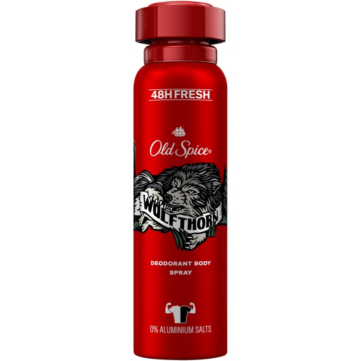 Deodorant spray Old Spice Wolfthron, 150 ml
