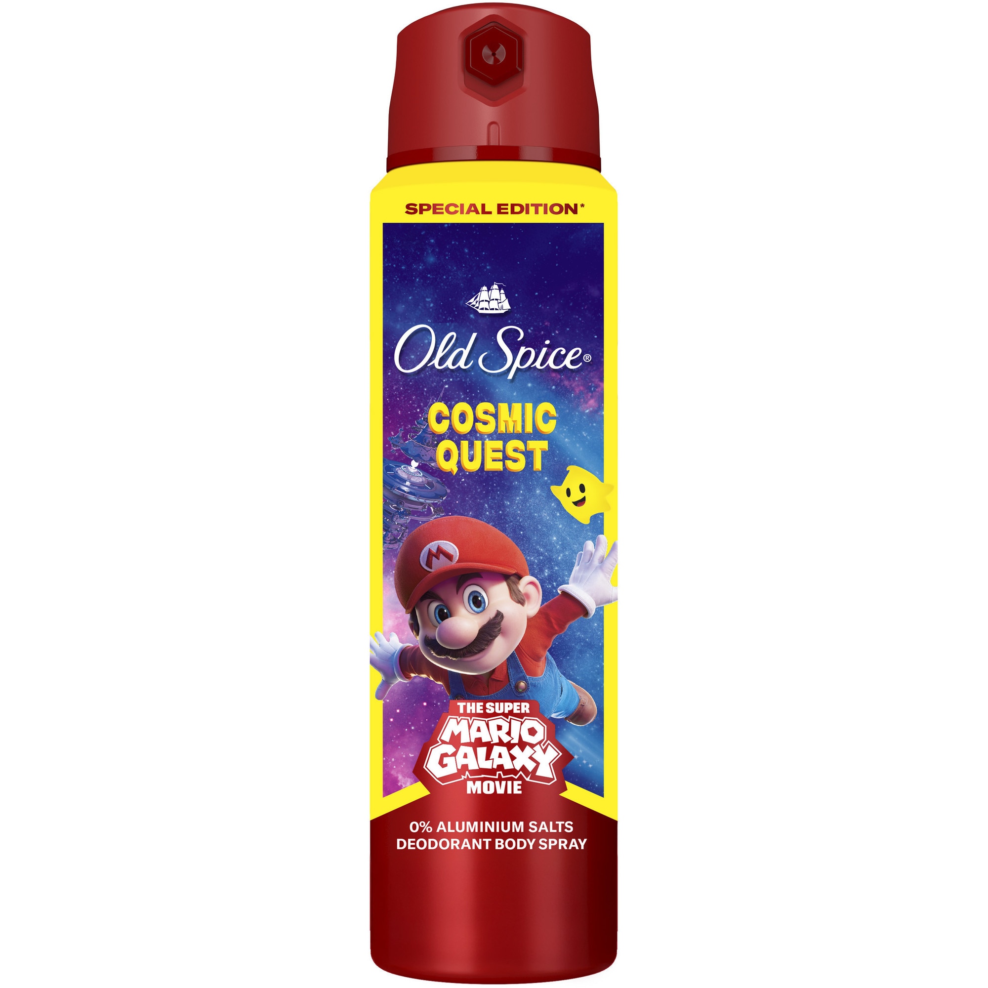 Deodorant spray Old Spice Super Mario Galaxy Movie Special Edition, 150 ml