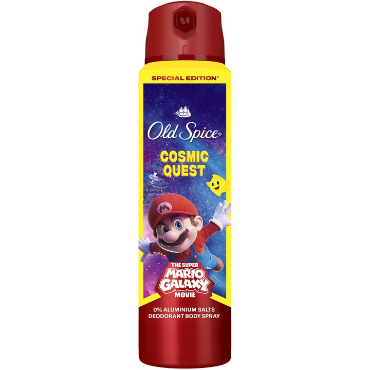 Deodorant spray Old Spice Super Mario Galaxy Movie Special Edition, 150 ml