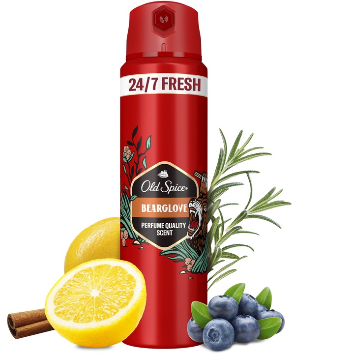 Deodorant spray Old Spice Bearglove, 150 ml