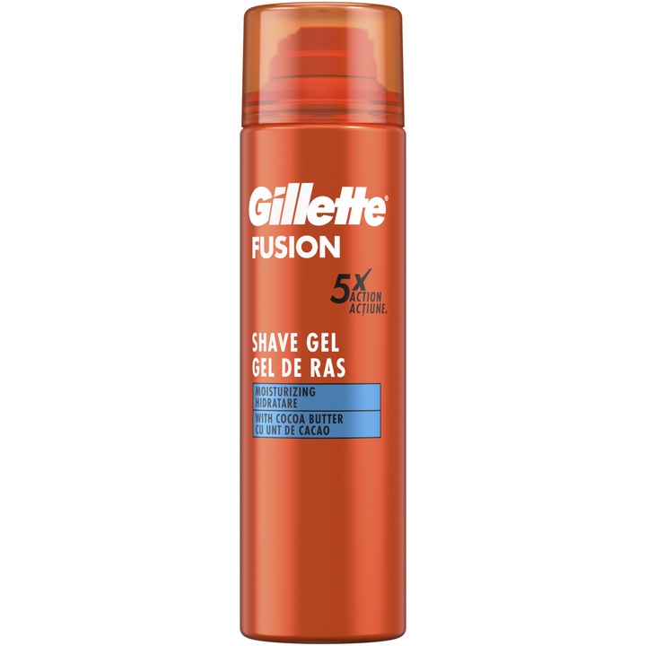 Gillette Fusion Ultra Moisturizing borotvagél, 200 ml