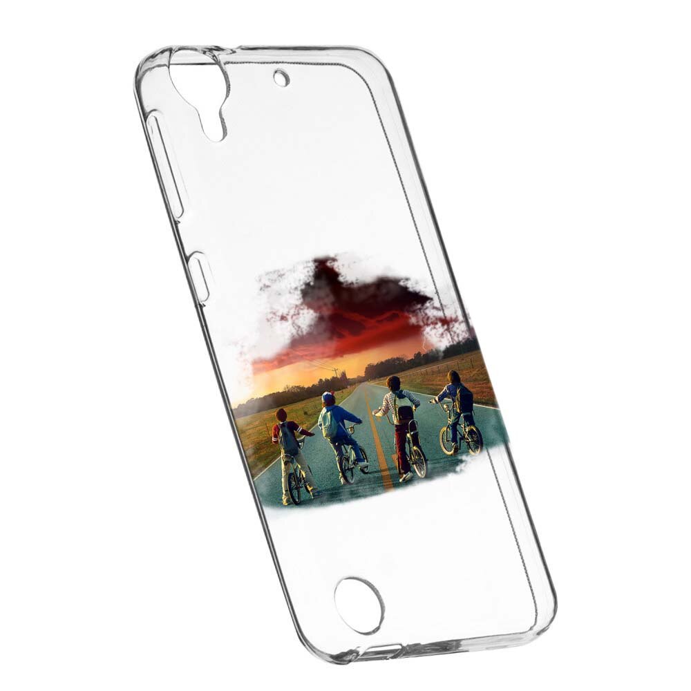 Husa de protectie Stranger Things pentru HTC Desire 825/10 Lifestyle, rezistenta la uzura, anti-alunecare, din silicon Premium, 278