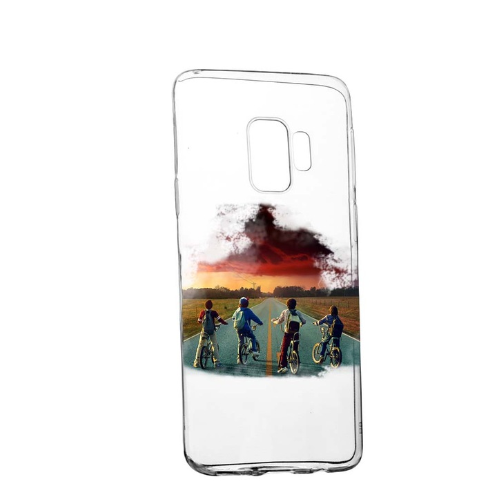 Защитен калъф Stranger Things за Samsung Galaxy S9 Plus Устойчив на износване противоплъзгащ премиум силикон 278