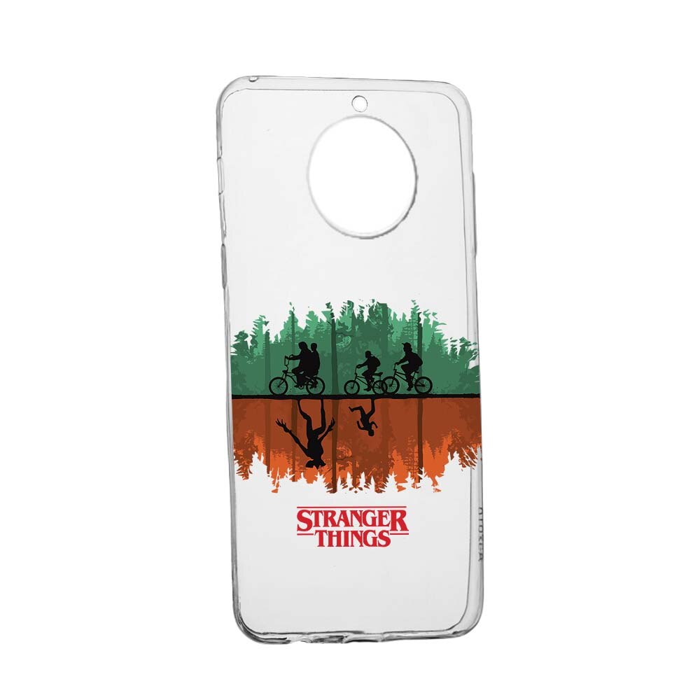 Husa de protectie Stranger Things pentru Motorola MOTO G5, rezistenta la uzura, anti-alunecare, din silicon Premium, 279